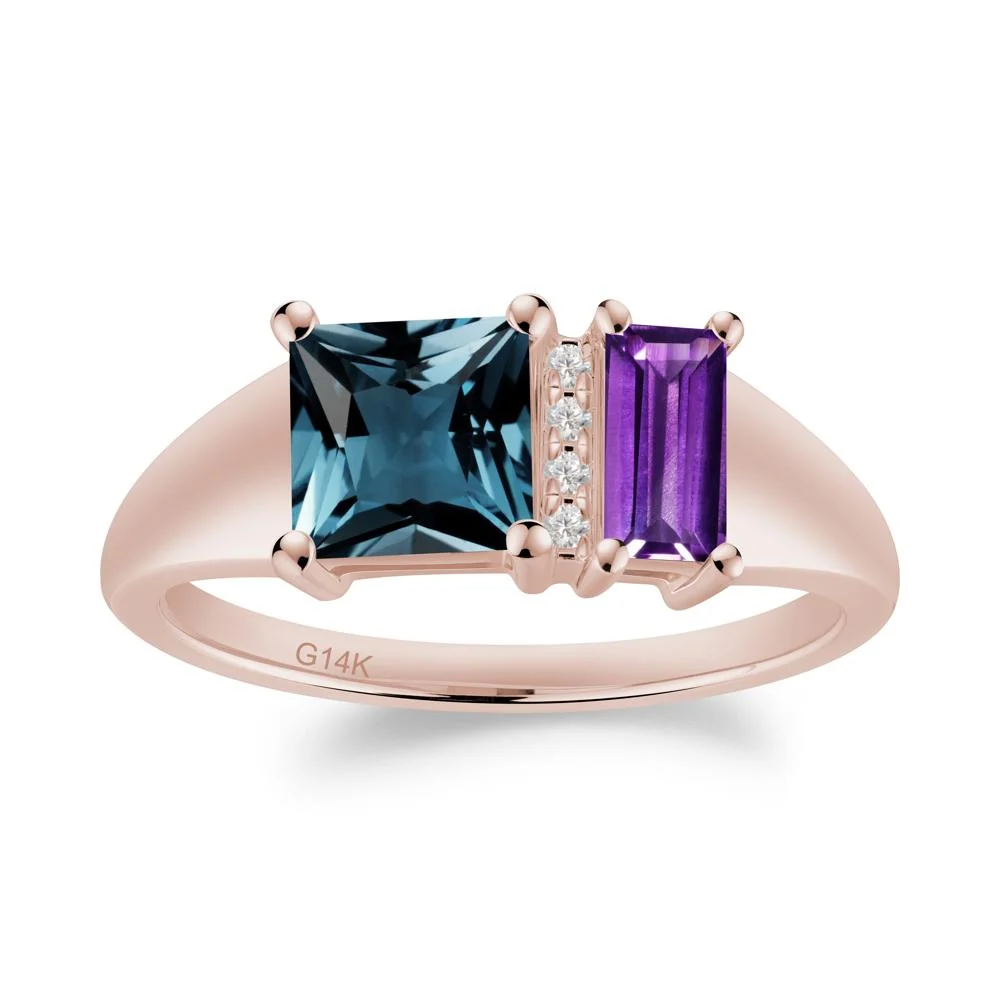 London Blue Topaz Rings